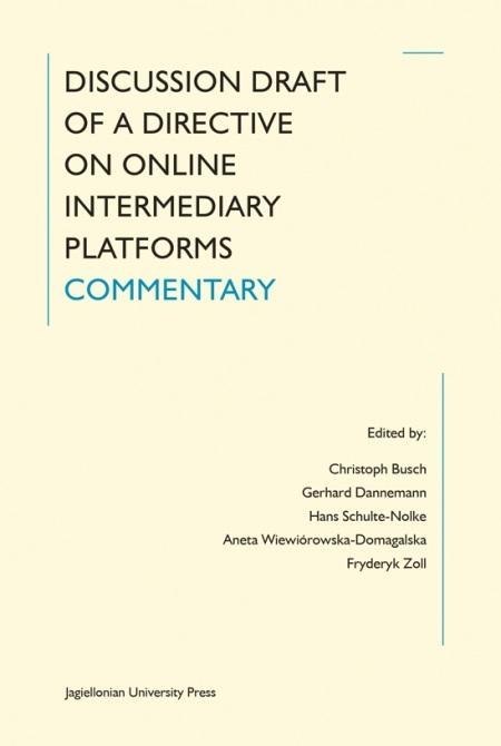 Discussion Draft of a Directive on Online... Discussion Draft of a Directive on Online...
