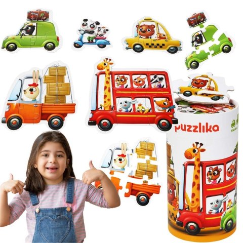 Puzzle 25 5w1 Samochody Puzzle 25 5w1 Samochody