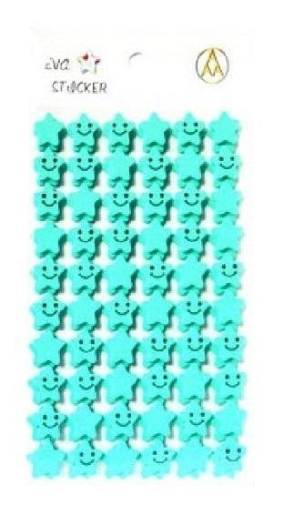 Stiker Gwiazdka piankowy miętowy Stiker Gwiazdka piankowy miętowy