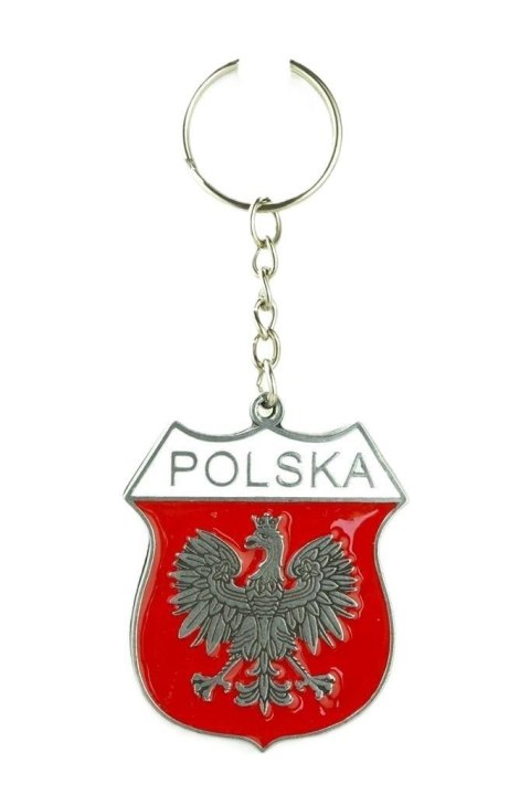 Brelok metalowy Godło Polski ABINO Brelok metalowy Godło Polski ABINO