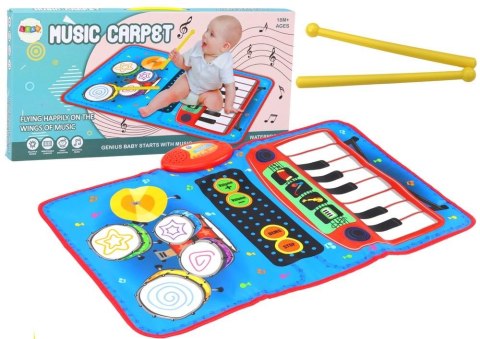 Mata muzyczna 2w1 pianinko/perkusja Mata muzyczna 2w1 pianinko/perkusja