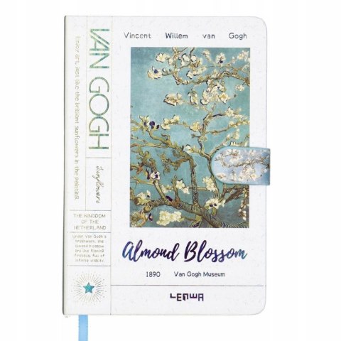 Notes z zapięciem B6/128K Van Gogh Migdałowiec Notes z zapięciem B6/128K Van Gogh Migdałowiec