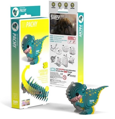 Pachycefalozaur Eugy. Eko Układanka 3D Pachycefalozaur Eugy. Eko Układanka 3D