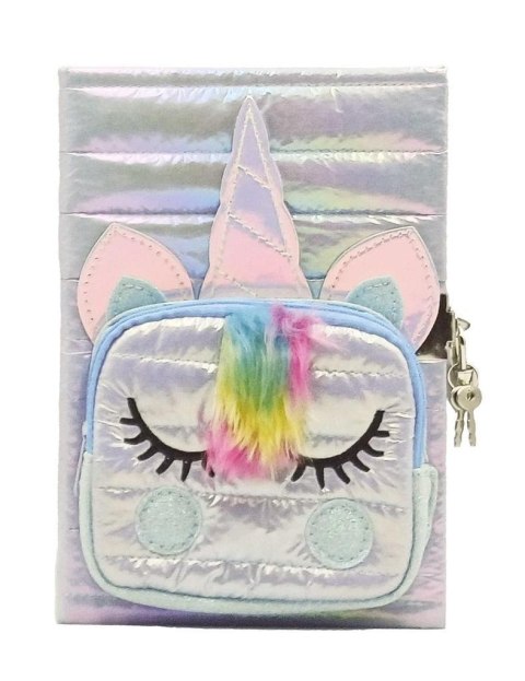 Pamiętnik Unicorn z kieszonką biały STnux Pamiętnik Unicorn z kieszonką biały STnux