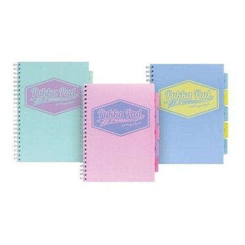 Project Book Pastel A4/100K linia mix (3szt) Project Book Pastel A4/100K linia mix (3szt)