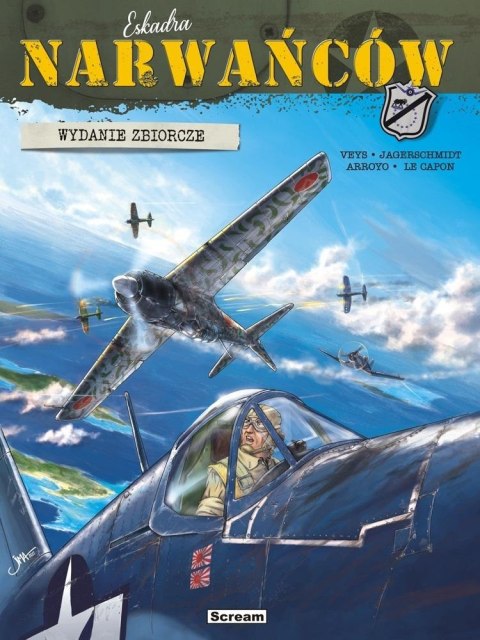 Eskadra Narwańców. Wydanie zbiorcze T.1-3 okł.B Eskadra Narwańców. Wydanie zbiorcze T.1-3 okł.B