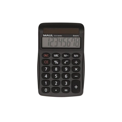 Kalkulator biurkowy ECO MJ455 8-pozycyjny czarny Kalkulator biurkowy ECO MJ455 8-pozycyjny czarny