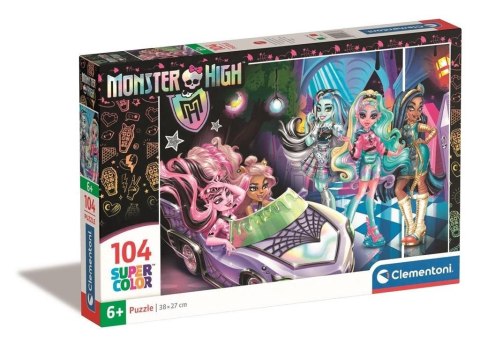 Puzzle 104 Super Kolor Monster High Puzzle 104 Super Kolor Monster High