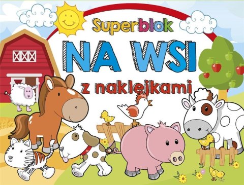 Superblok z naklejkami Na wsi Superblok z naklejkami Na wsi