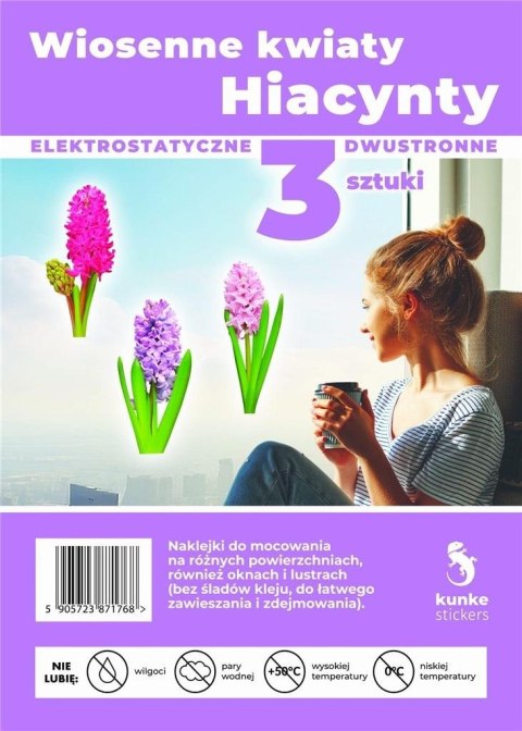 Wiosenne kwiaty Hiacynty 3szt Wiosenne kwiaty Hiacynty 3szt