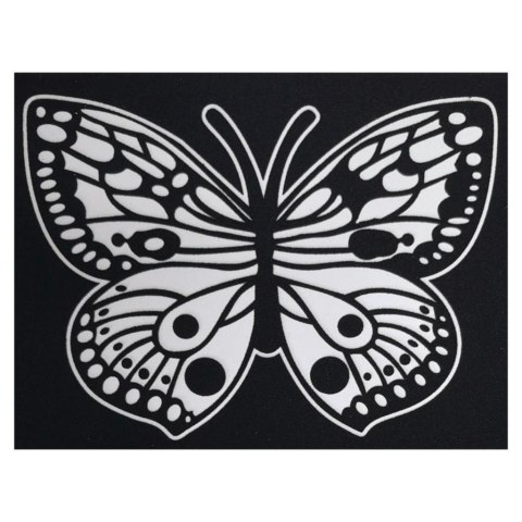 Aksamitna kolorowanka motyl Aksamitna kolorowanka motyl