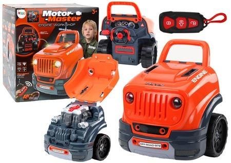 Zestaw majsterkowicza auto pomarańczowe Zestaw majsterkowicza auto pomarańczowe