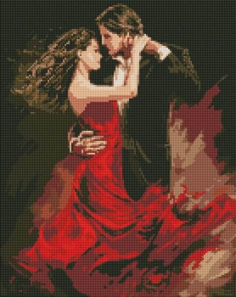 Diamentowa mozaika - Tango miłości 40x50cm Diamentowa mozaika - Tango miłości 40x50cm