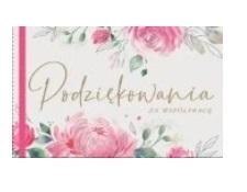 Karnet B6 Podziękowania Karnet B6 Podziękowania