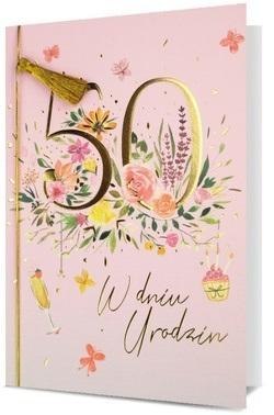 Karnet B6 Urodziny 50 Karnet B6 Urodziny 50