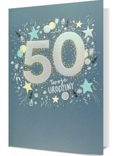 Karnet B6 Urodziny 50 Karnet B6 Urodziny 50