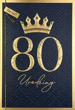 Karnet B6 Urodziny 80 Karnet B6 Urodziny 80