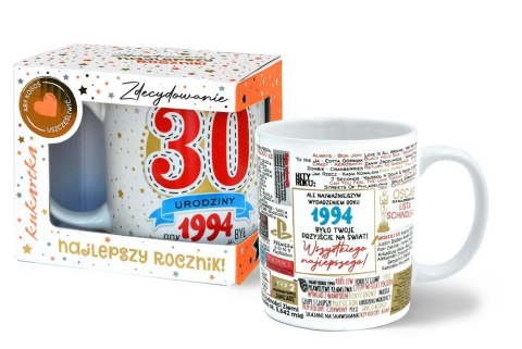Kubek Premium Q Urodziny 30 (roczniki) Kubek Premium Q Urodziny 30 (roczniki)