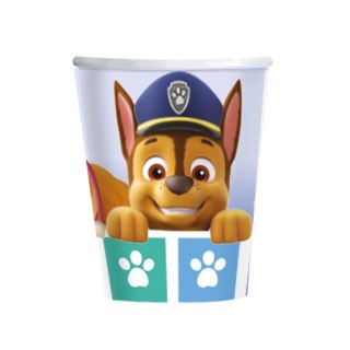 Kubki papierowe Psi Patrol 250ml 8szt