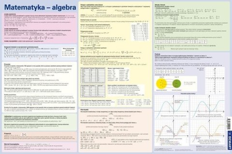 Podkładka na biurko Wzory matematyczne Algebra Podkładka na biurko Wzory matematyczne Algebra