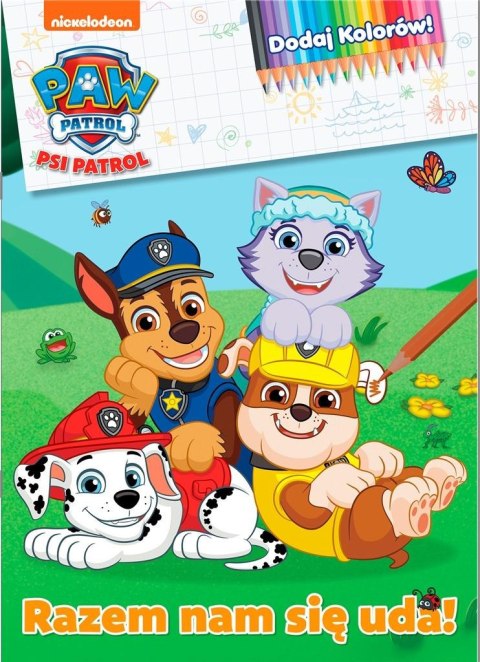 Psi Patrol. Dodaj kolorów cz.8 Razem nam się uda! Psi Patrol. Dodaj kolorów cz.8 Razem nam się uda!