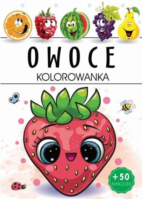 Kolorowanka. Owoce Kolorowanka. Owoce