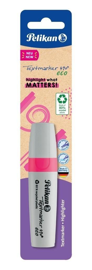Zakreślacz 490 Eco neon różowy Zakreślacz 490 Eco neon różowy