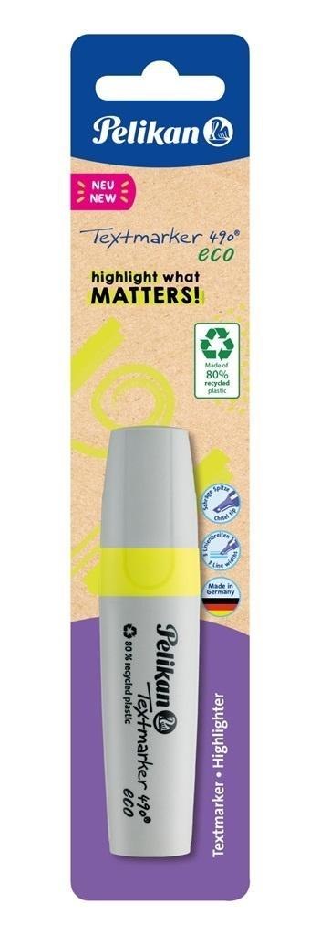 Zakreślacz 490 Eco neon żółty Zakreślacz 490 Eco neon żółty