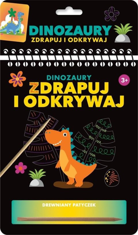 Zdrapuj i odkrywaj. Dinozaury Zdrapuj i odkrywaj. Dinozaury