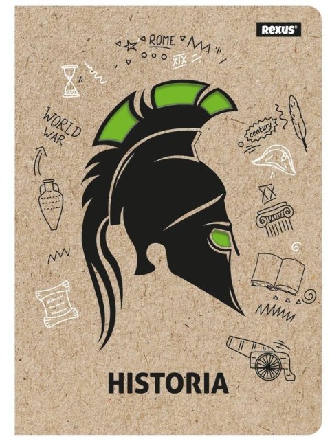 Zeszyt tematyczny A5/58K kratka Historia (10szt) Zeszyt tematyczny A5/58K kratka Historia (10szt)