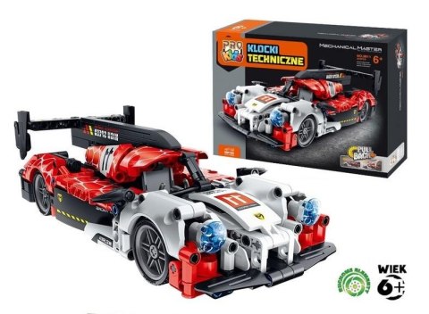 Klocki techniczne PRO Kids Super car wyścigowy Klocki techniczne PRO Kids Super car wyścigowy