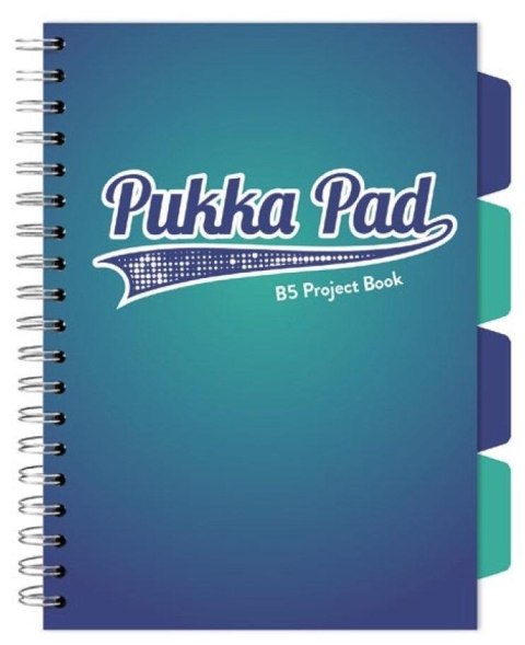 Project Book Blue B5/100K kratka morski (3szt) Project Book Blue B5/100K kratka morski (3szt)