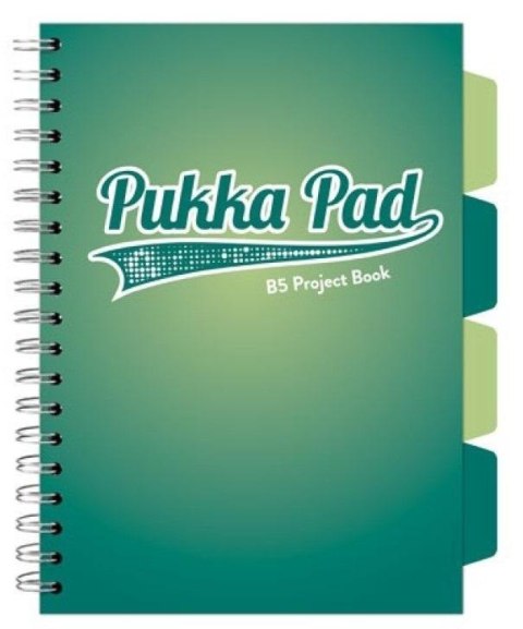 Project Book Dark B5/100K kratka turkusowy (3szt) Project Book Dark B5/100K kratka turkusowy (3szt)