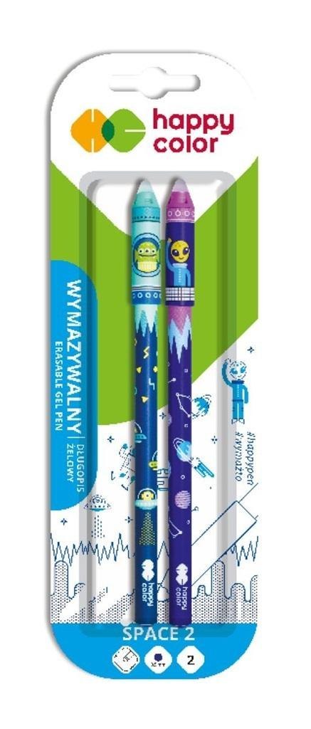Długopis wymazywalny Space 2 0,5mm 2szt niebieski Długopis wymazywalny Space 2 0,5mm 2szt niebieski