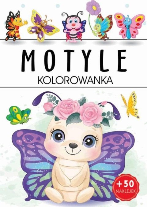 Motyle kolorowanka Motyle kolorowanka