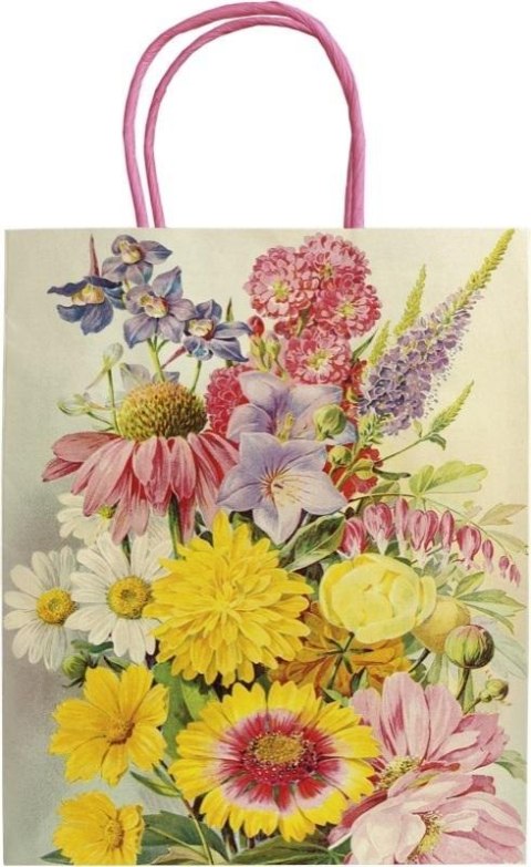 Torebka ozdobna A5 STBAG139 Letnie kwiaty Torebka ozdobna A5 STBAG139 Letnie kwiaty