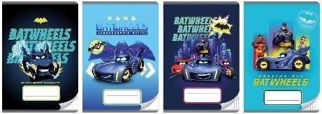 Zeszyt A5/16K kratka Batman (20szt) Zeszyt A5/16K kratka Batman (20szt)
