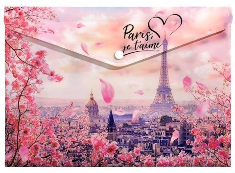 Koperta A4 PP na napę z nadrukiem Take Me To Paris Koperta A4 PP na napę z nadrukiem Take Me To Paris
