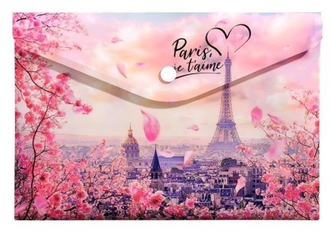 Koperta A5 PP na napę z nadrukiem Take Me To Paris Koperta A5 PP na napę z nadrukiem Take Me To Paris