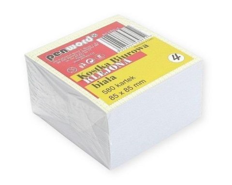 Kostka biurowa biała 85x85x50mm 580K Kostka biurowa biała 85x85x50mm 580K