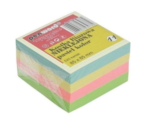 Kostka biurowa pastel 85x85x50mm 520K Kostka biurowa pastel 85x85x50mm 520K