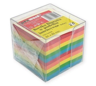 Kostka biurowa w pudełku kolorowa 85x85x70mm 720K