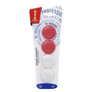 Magnesy do tablic 40mm 4szt Memobe Magnesy do tablic 40mm 4szt Memobe