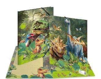 Teczka A3 z gumkami Dinozaury Teczka A3 z gumkami Dinozaury