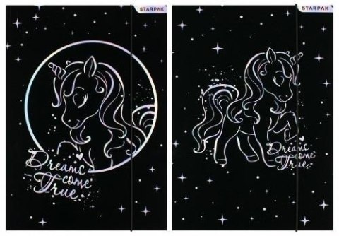 Teczka z gumką A4 Unicorn Teczka z gumką A4 Unicorn