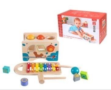 Sorter drewniany z cymbałkami Sorter drewniany z cymbałkami