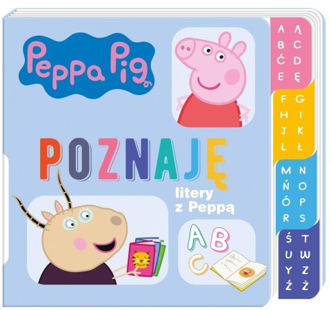 Świnka Peppa. Poznaję... cz.8 Litery Świnka Peppa. Poznaję... cz.8 Litery