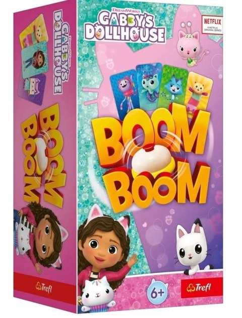 Gra rodzinna Boom Boom Gabby's Dollhouse TREFL Gra rodzinna Boom Boom Gabby's Dollhouse TREFL