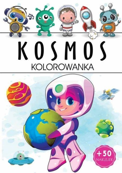 Kosmos. Kolorowanka Kosmos. Kolorowanka