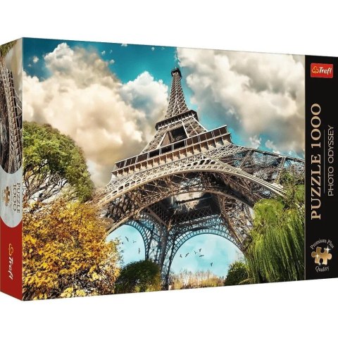 Puzzle 1000 Wieża Eiffel w Paryżu, Francja TREFL Puzzle 1000 Wieża Eiffel w Paryżu, Francja TREFL